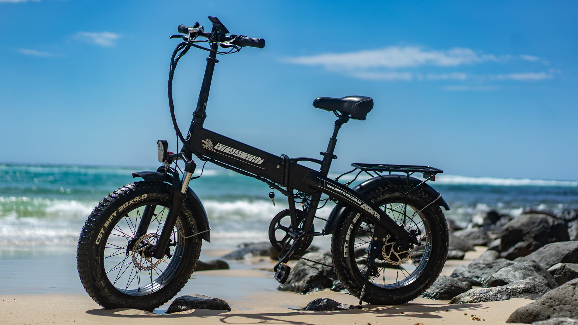 Ausstech electric best sale bike review